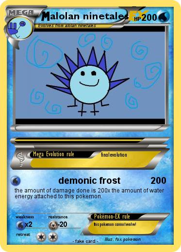 Pokemon alolan ninetales