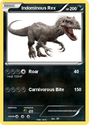 Pokemon Indominous Rex
