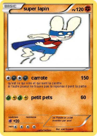 Pokemon super lapin