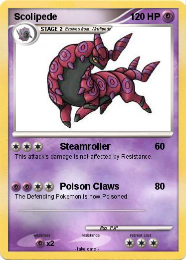 Pokemon Scolipede