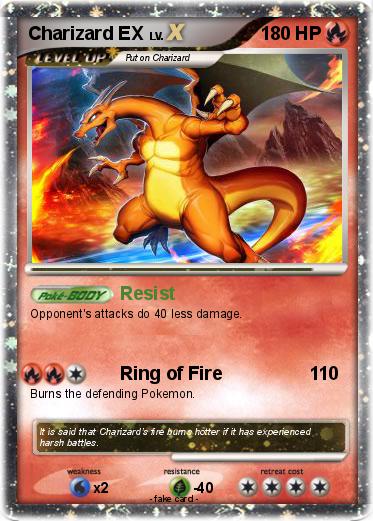Pokemon Charizard EX