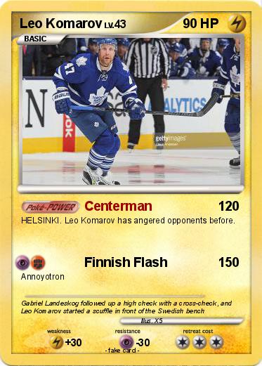 Pokemon Leo Komarov