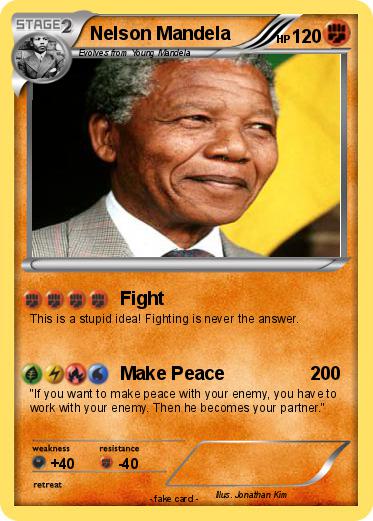 Pokemon Nelson Mandela