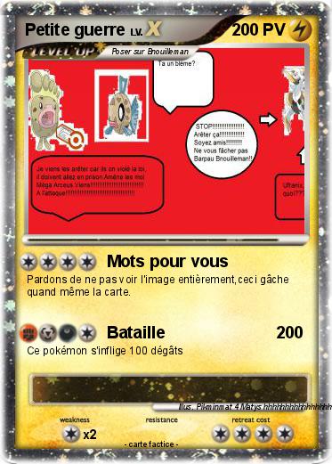 Pokemon Petite guerre