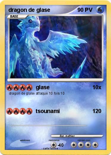 Pokemon dragon de glase