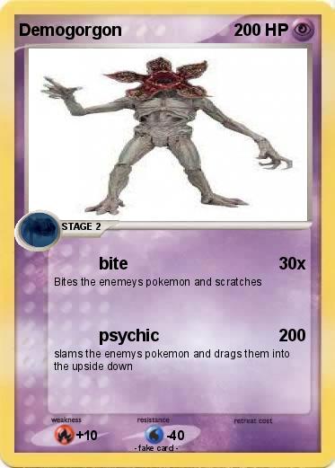 Pokemon Demogorgon