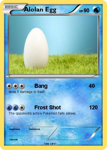Pokemon Alolan Egg