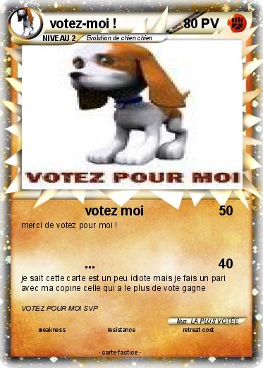 Pokemon votez-moi !