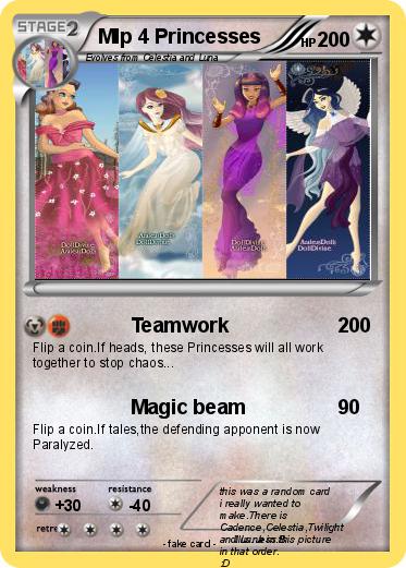 Pokemon Mlp 4 Princesses