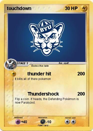 Pokemon touchdown