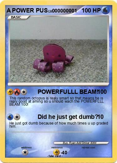 Pokemon A POWER PUS