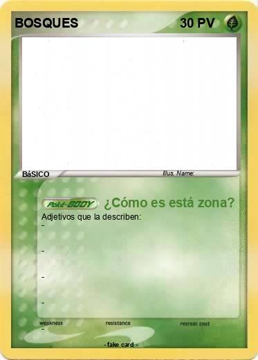 Pokemon BOSQUES