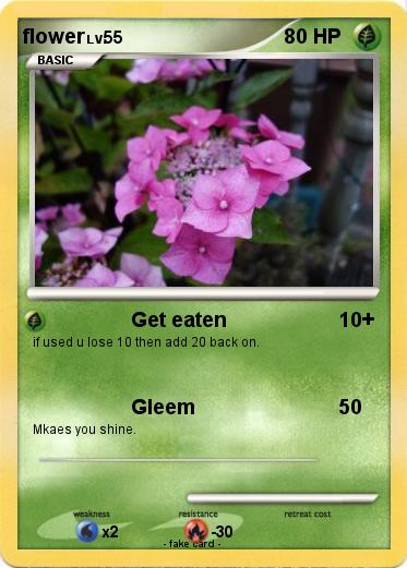 Pokemon flower