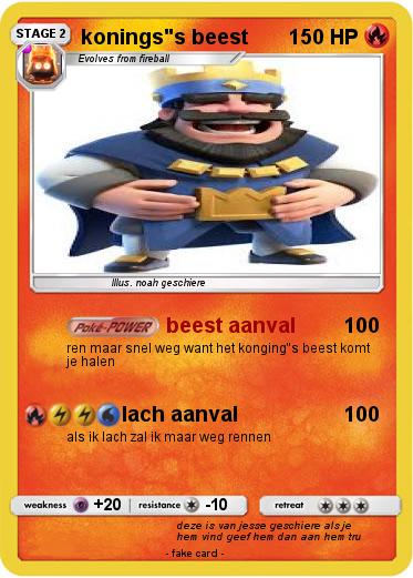 Pokemon konings"s beest