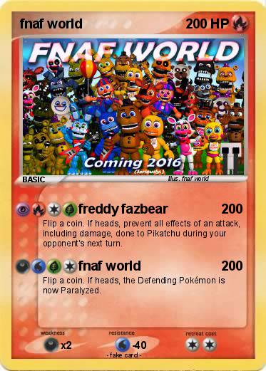Pokemon fnaf world