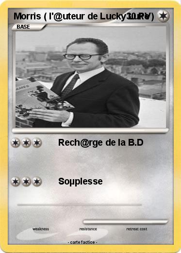Pokemon Morris ( l'@uteur de Lucky Luke )