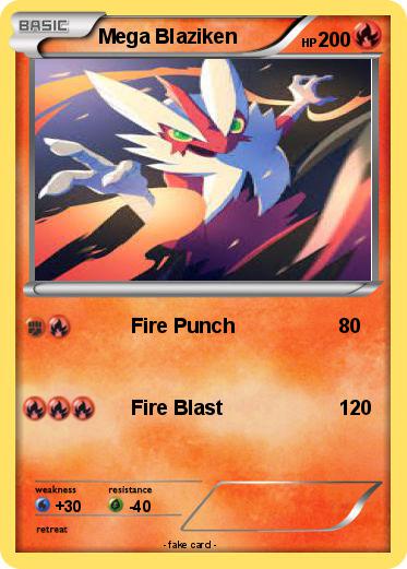 Pokemon Mega Blaziken