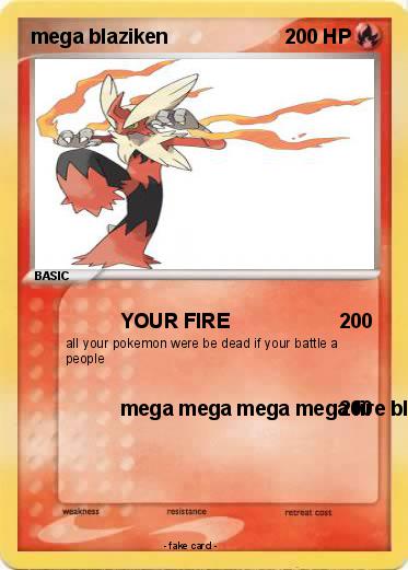 Pokemon mega blaziken