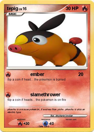 Pokemon tepig