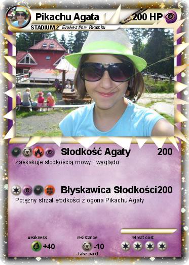 Pokemon Pikachu Agata