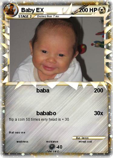 Pokemon Baby EX