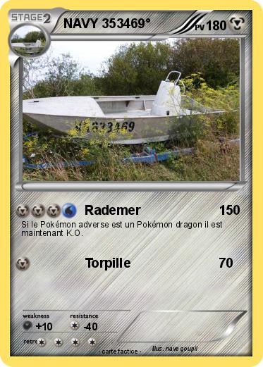 Pokemon NAVY 353469°