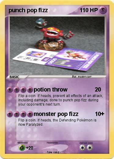 Pokemon punch pop fizz