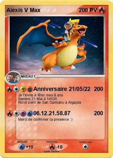 Pokemon Alexis V Max