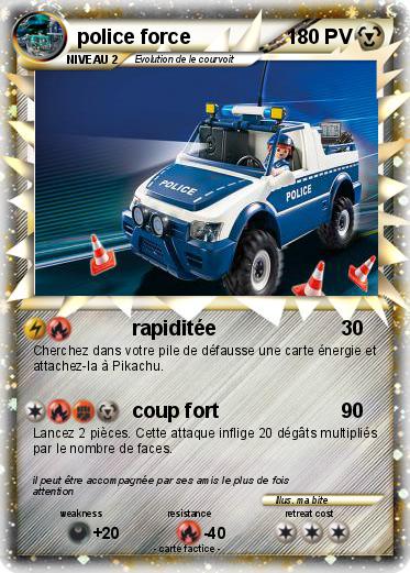 Pokemon police force
