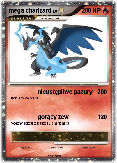 Pokemon mega charizard