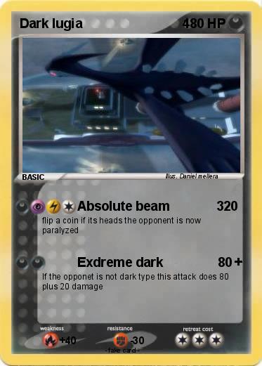 Pokemon Dark lugia                            4