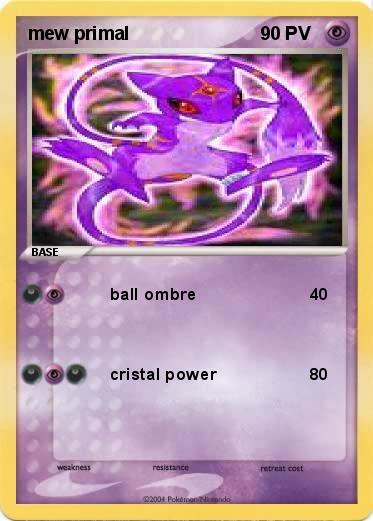 Pokemon mew primal