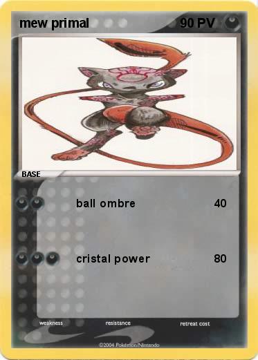 Pokemon mew primal