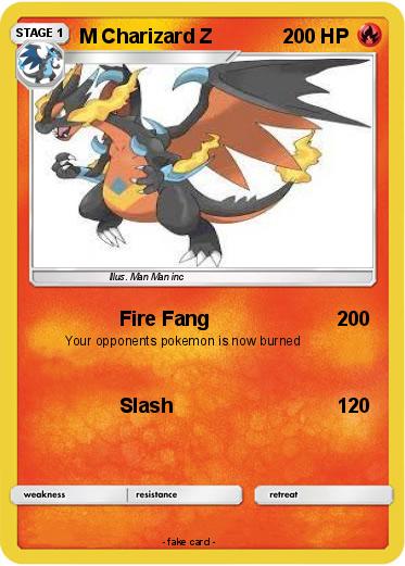 Pokemon M Charizard Z