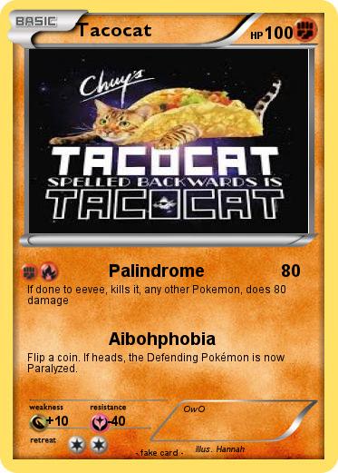 Pokemon Tacocat