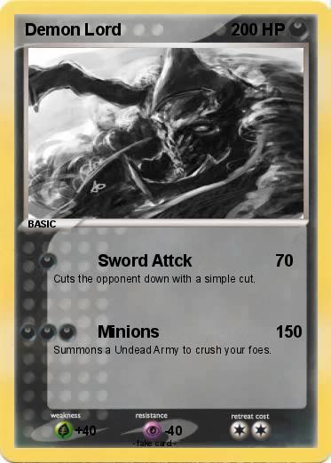 Pokemon Demon Lord