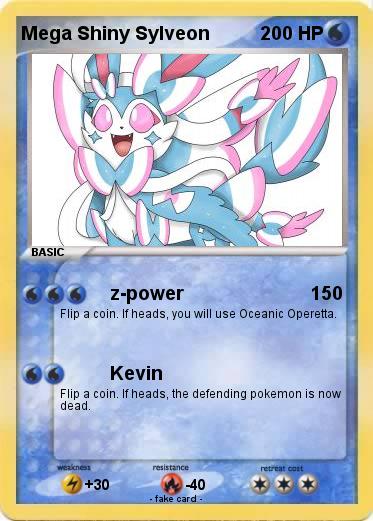 Pokemon Mega Shiny Sylveon