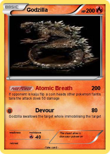 Pokemon Godzilla