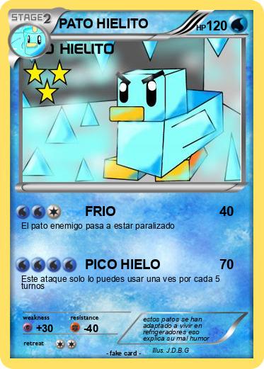 Pokemon PATO HIELITO