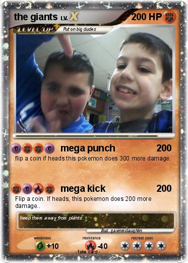 Pokemon the giants
