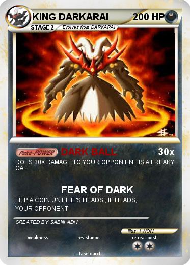 Pokemon KING DARKARAI