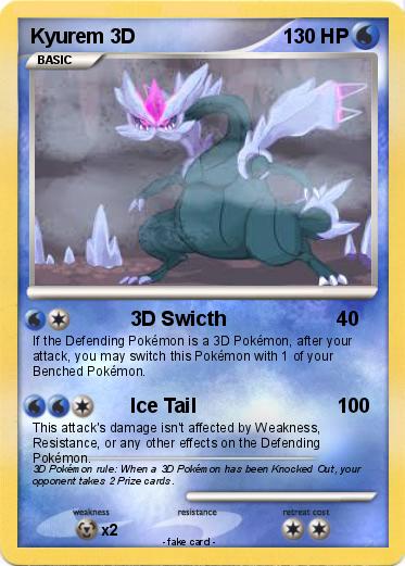 Pokemon Kyurem 3D