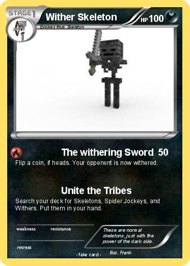 Pokemon Wither Skeleton