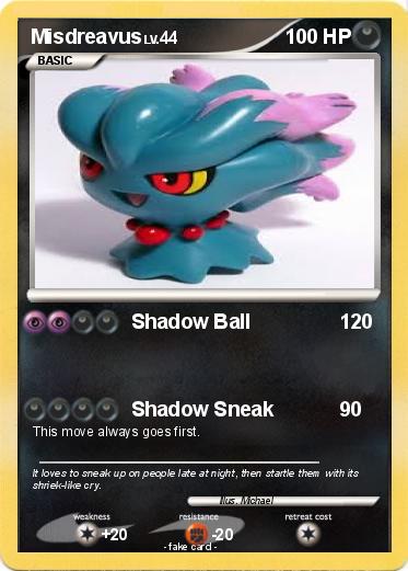 Pokemon Misdreavus