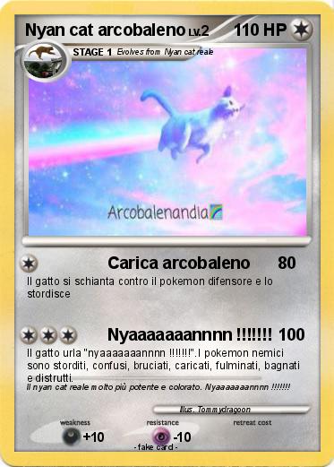 Pokemon Nyan cat arcobaleno