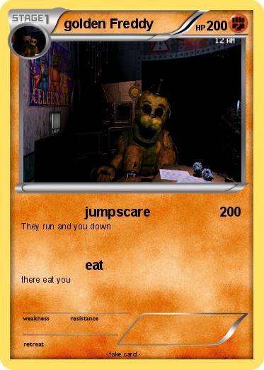 Pokemon golden Freddy