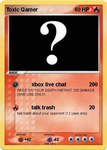 Pokemon Toxic Gamer