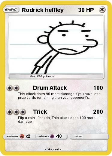 Pokemon Rodrick heffley