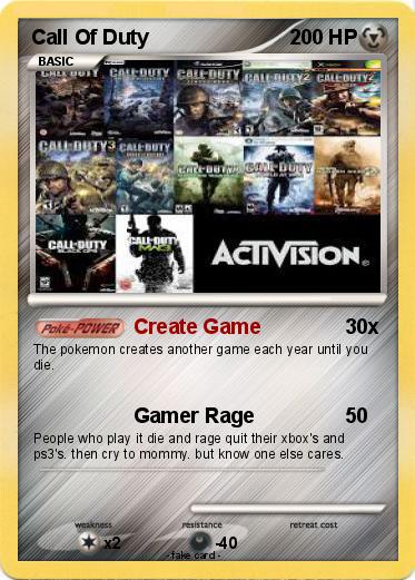Pokemon Call Of Duty