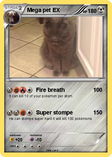 Pokemon Mega pet EX